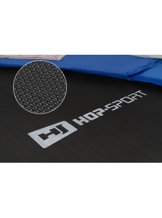Батут із захисною сіткою Hop - Sport 305 см чорно-синій