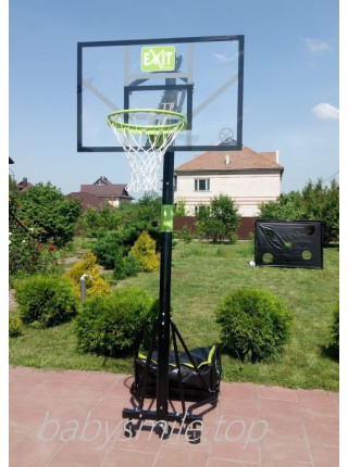 Стойка баскетбольная мобильная EXIT Galaxy + кольцо с амортизацией