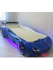 Ліжко машинка BMW синє