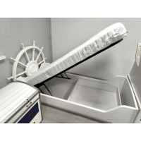 Дитяче ліжко Човен з підйомним механізмом, 200х90 см