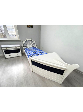 Детская кровать Лодка с подъемным механизмом, 200х90 см Детская кровать Лодка с подъемным механизмом, 200х90 см