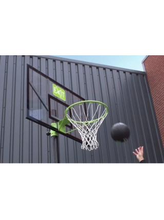 Переносная баскетбольная стойка EXIT Comet green/black