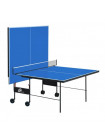 Теннисный стол складной Атлет усиленный синий
