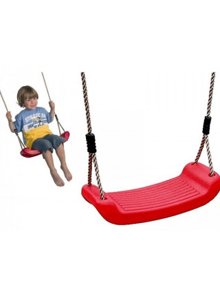 Качели детские формованные Swing Hapro красные