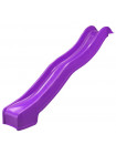 Горка пластиковая Hapro 3 метра фиолетовая