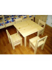Столик детский деревянный И-1