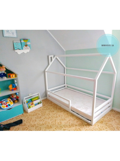 Кровать монтессори белая 160 х 80 см