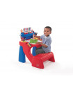 Детский стол для творчества со скамьёй