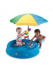 Песочница-бассейн зонтом Играть в тени 
