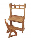 Комплект парта, стілець, полиця 60 см