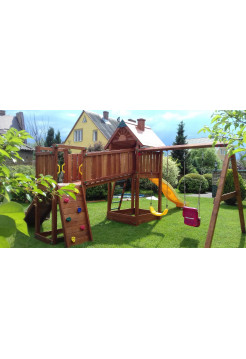 Деревянная игровая площадка Spielplatz-9