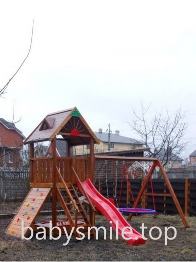 Дерев'яна дитячий майданчик Spielplatz-20