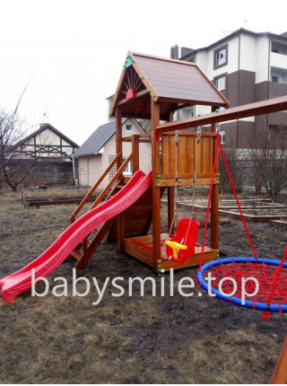 Деревянная детская площадка Spielplatz-20