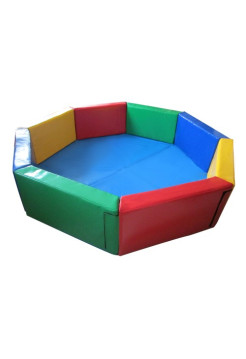 Сухой бассейн с матом Многогранник 