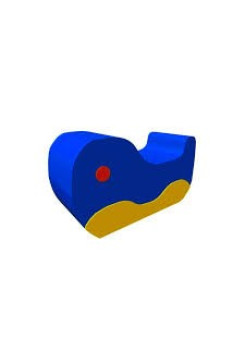 Модуль мягкий качалка Кит