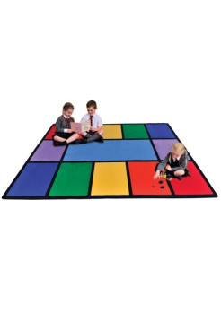 Гимнастический мат для обучения Радуга