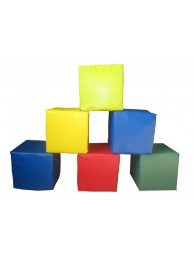  М'які модульні кубики Кольорові