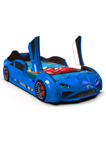 Кровать машинка  Lamborghini синяя